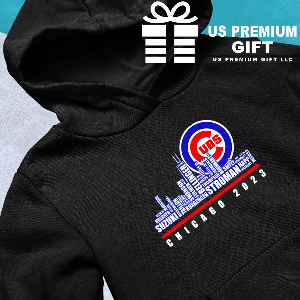 Chicago Cubs 2023 city skyline baseball gift shirt, hoodie, sweater, long  sleeve and tank top