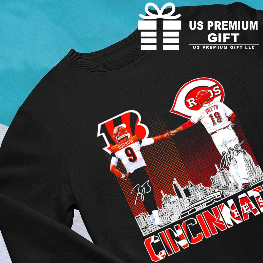 Official cincinnatI reds Joe burrow baseball T-shirts, hoodie, tank top,  sweater and long sleeve t-shirt