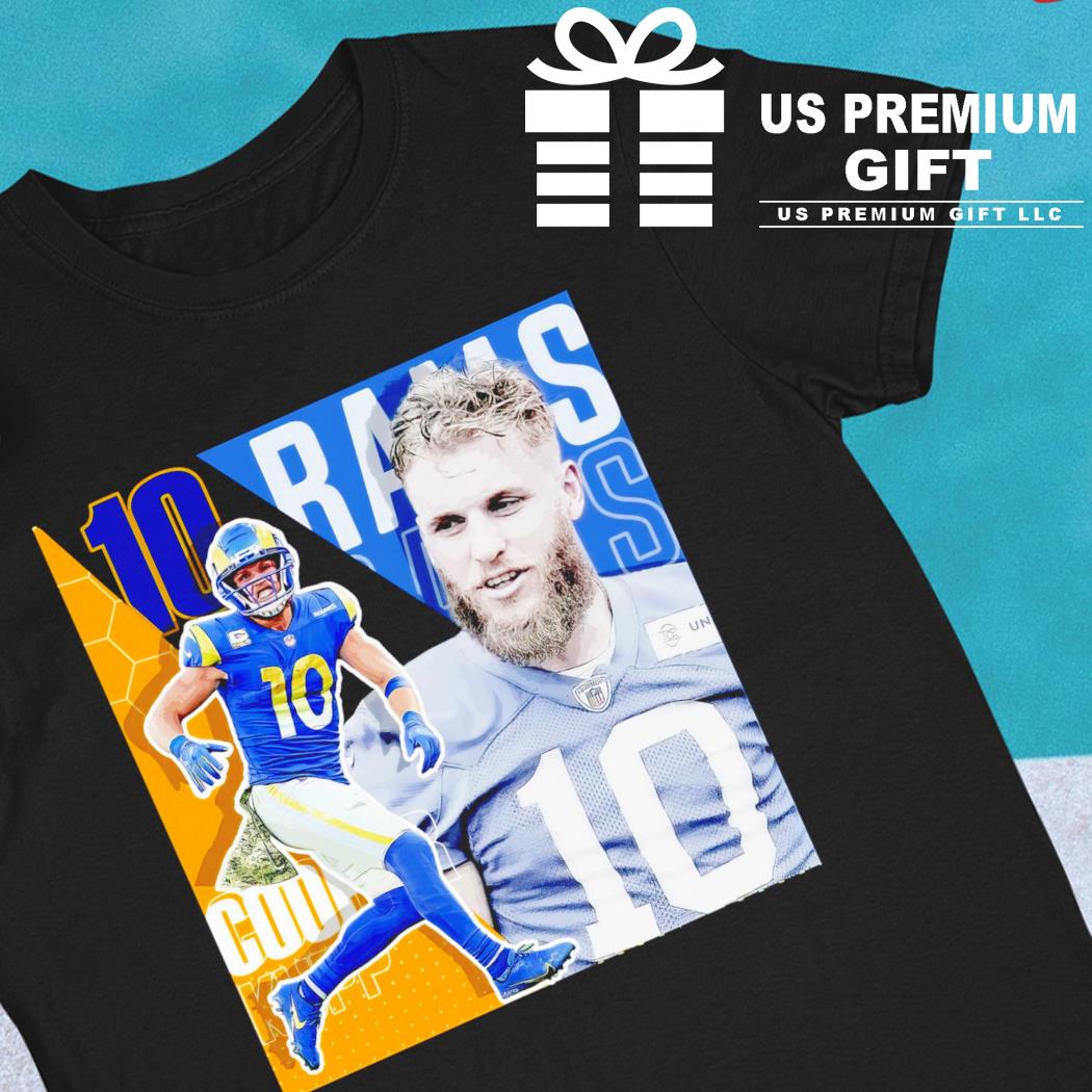 Cooper Kupp 10 Los Angeles Rams football player poster gift shirt
