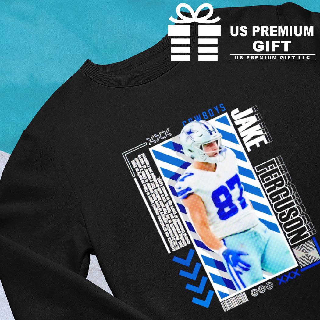 DALLAS COWBOYS JUST GO WITH IT PREMIUM FLEECE DROP SHOULDER CREWNECK  PULLOVER