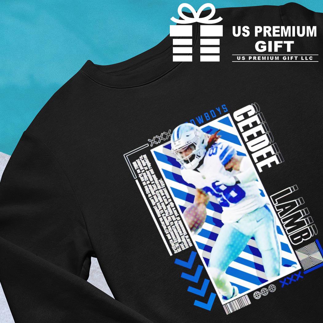 Dallas Cowboys football 88 CeeDee Lamb player pose Us gift shirt