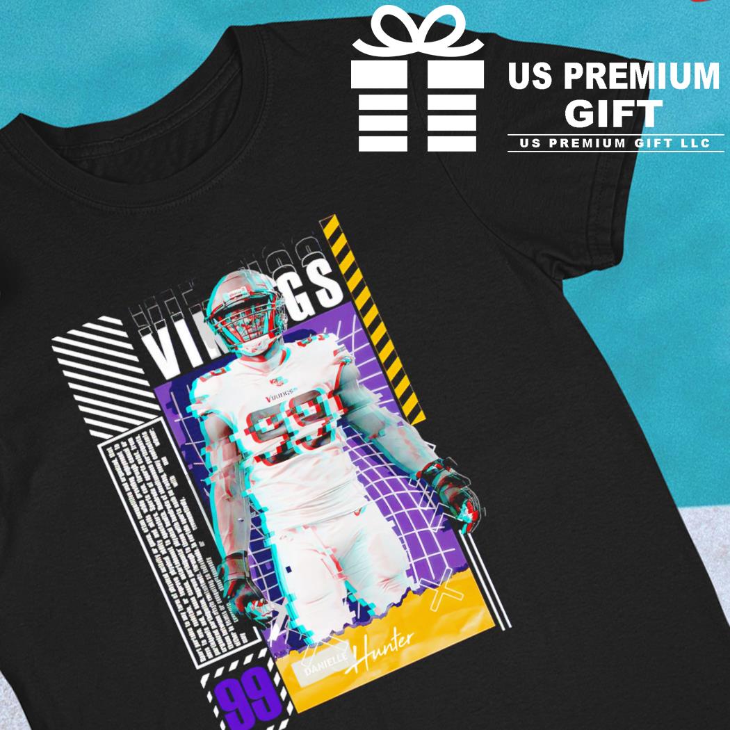 Danielle Hunter 99 Minnesota Vikings football player glitch poster gift  shirt, hoodie, sweater, long sleeve and tank top