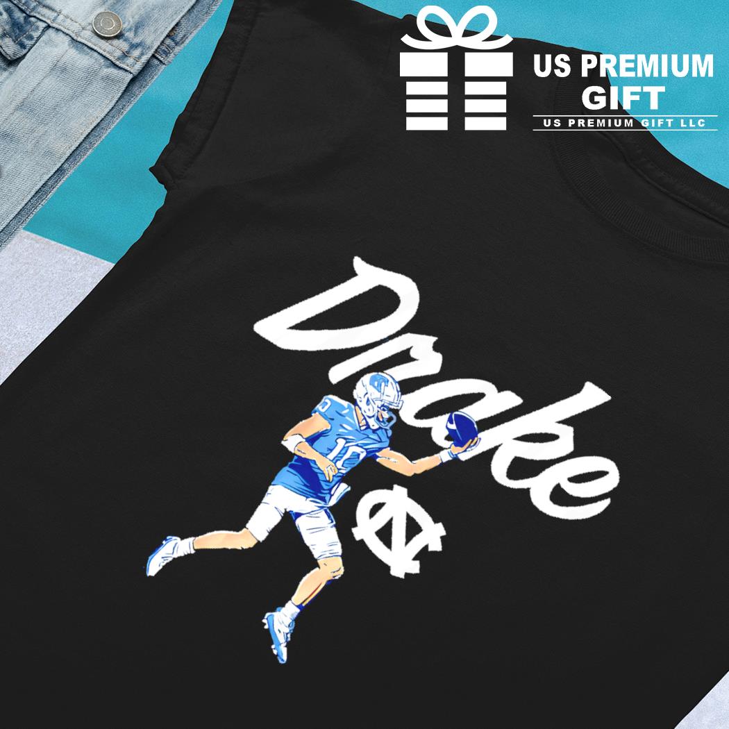 Unc Football Drake Maye 10 Shirt - Shibtee Clothing