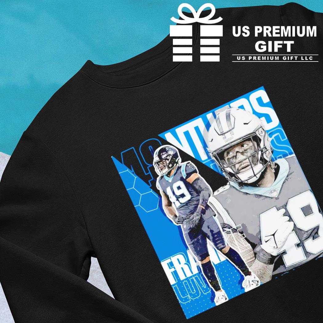 Frankie Luvu 49 Carolina Panthers football player poster gift shirt,  hoodie, sweater, long sleeve and tank top