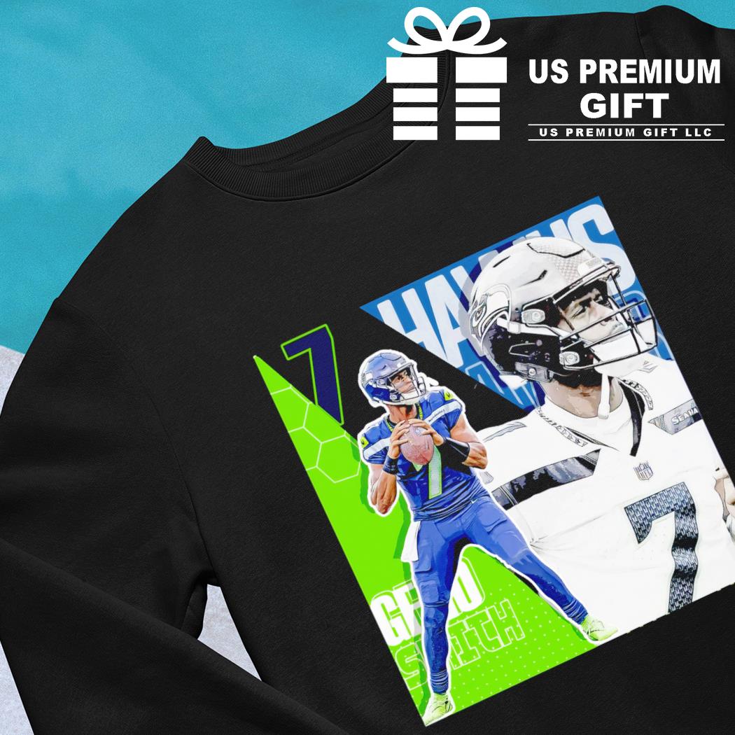 Seattle Football Geno Smith hang time signature shirt, hoodie, sweater and  v-neck t-shirt