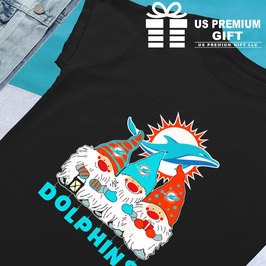 Miami Dolphins The Gnomes Christmas Gift Shirt - Limotees