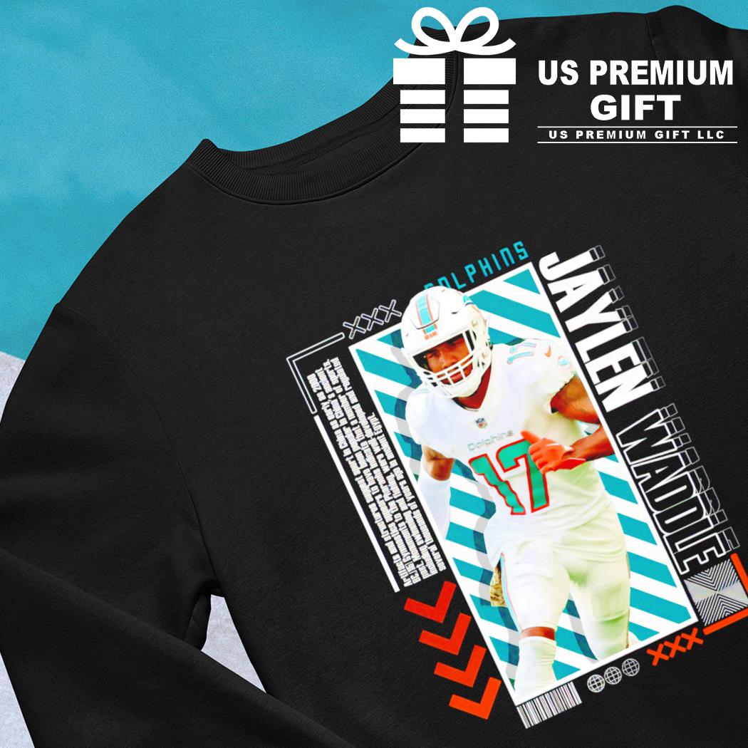 Jaylen Waddle T-Shirt, Miami Football Men's Premium T-Shirt