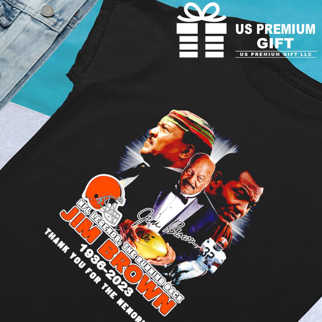 Premium Jim Brown Cleveland Browns Collection T-shirt