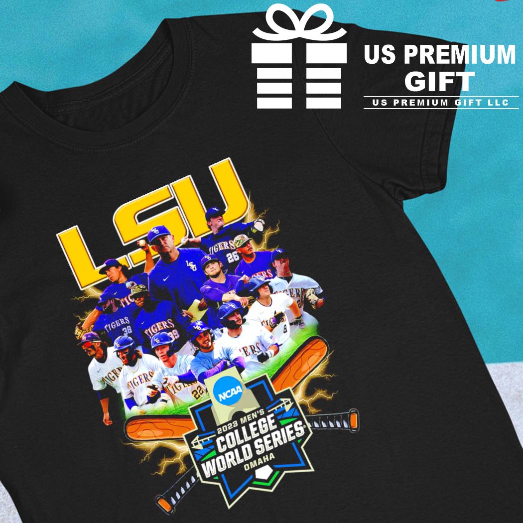 Team Lsu Tigers 2023 Ncaa College World Series Shirt