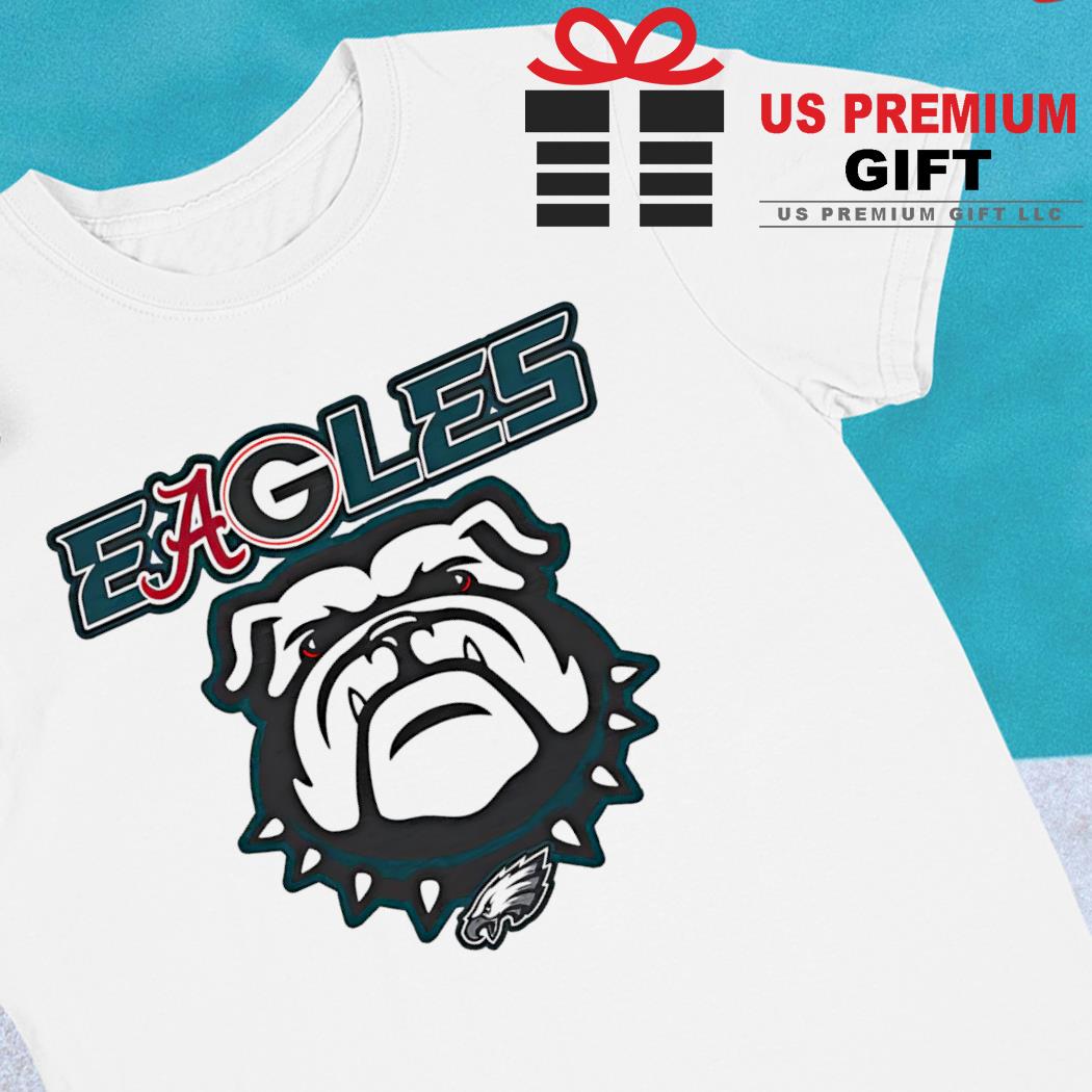 Philadelphia Alabama Georgia Bulldogs Eagles Logo Shirt