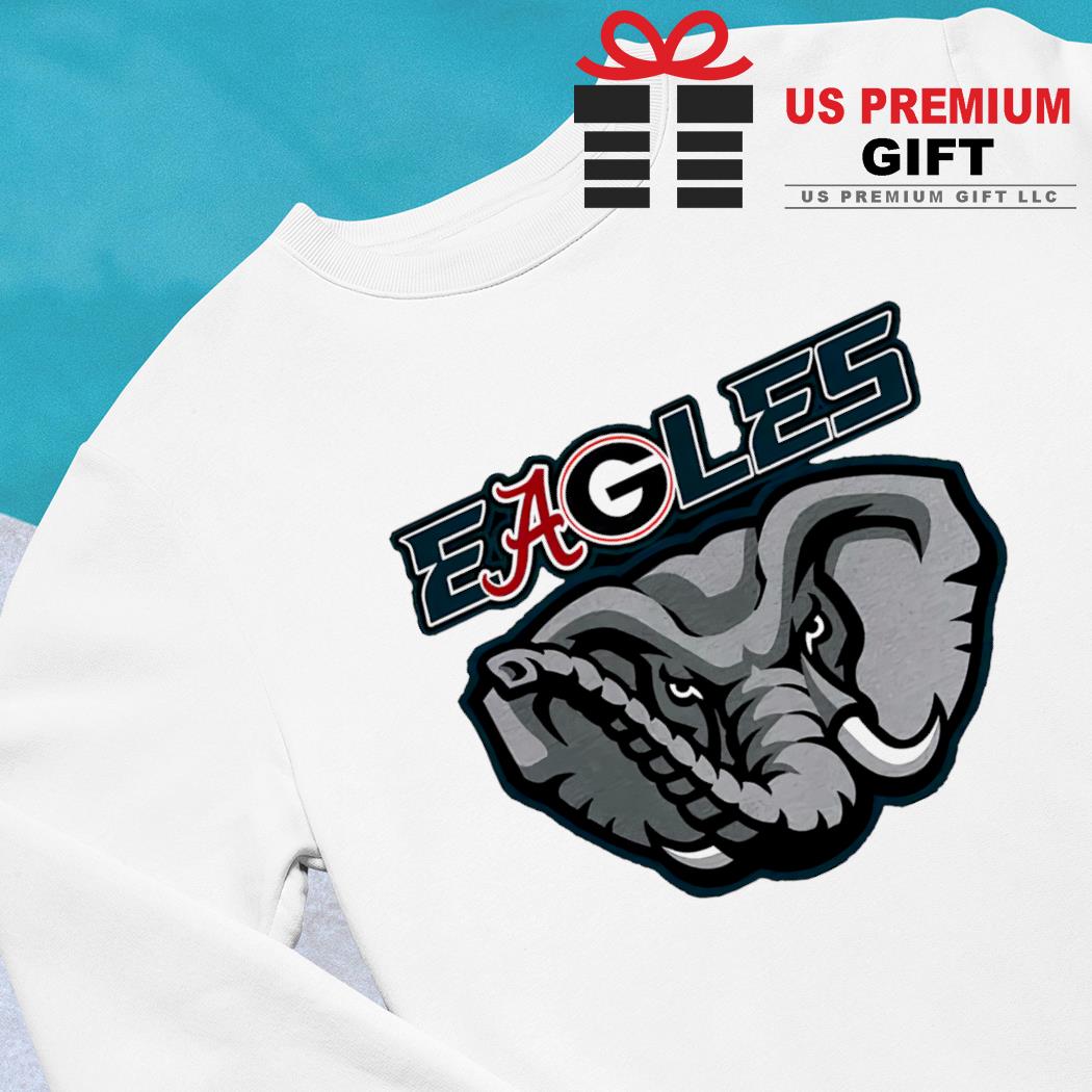 Philadelphia Alabama Georgia Bulldogs Eagles Logo Shirt