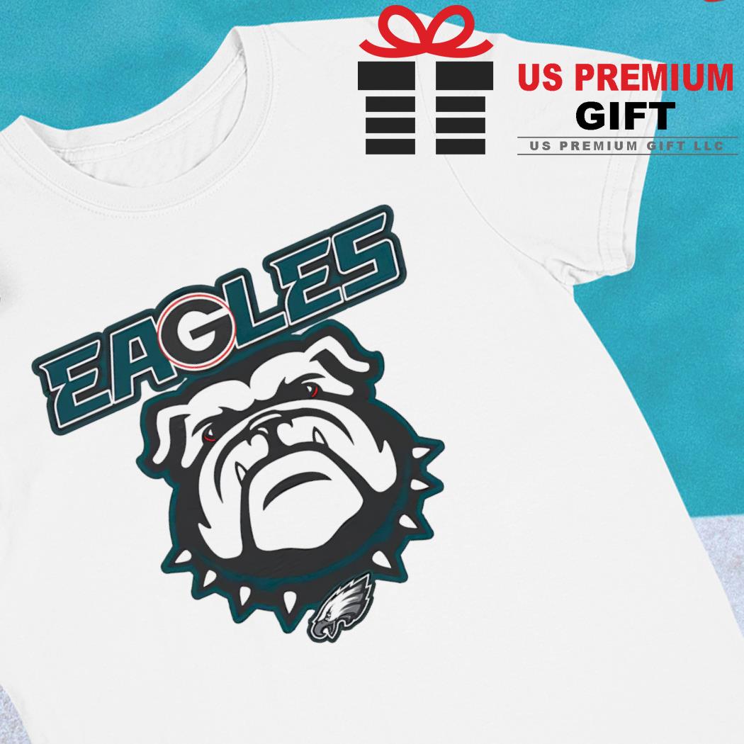 Philadelphia Eagles Eagles bulldogs logo football sport shirt