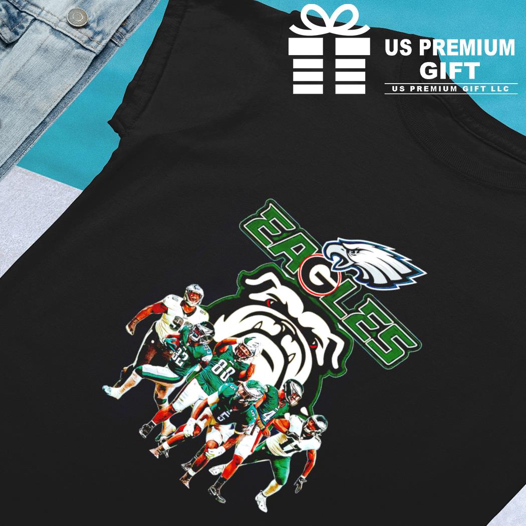 Official new logo philadelphia eagles bulldogs shirt, hoodie, sweater, long  sleeve and tank top