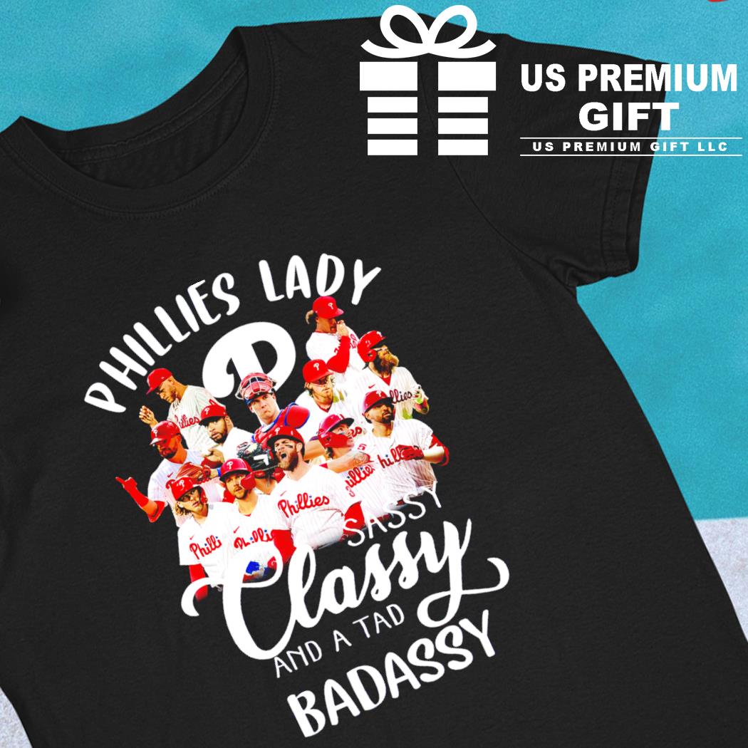 Philadelphia Eagles Lady Sassy Classy And A Tad Badassy Unisex T-Shirt