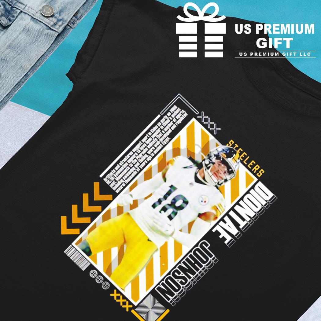 Pittsburgh Steelers football 18 Diontae Johnson player pose poster Us gift  shirt, hoodie, sweater, long sleeve and tank top