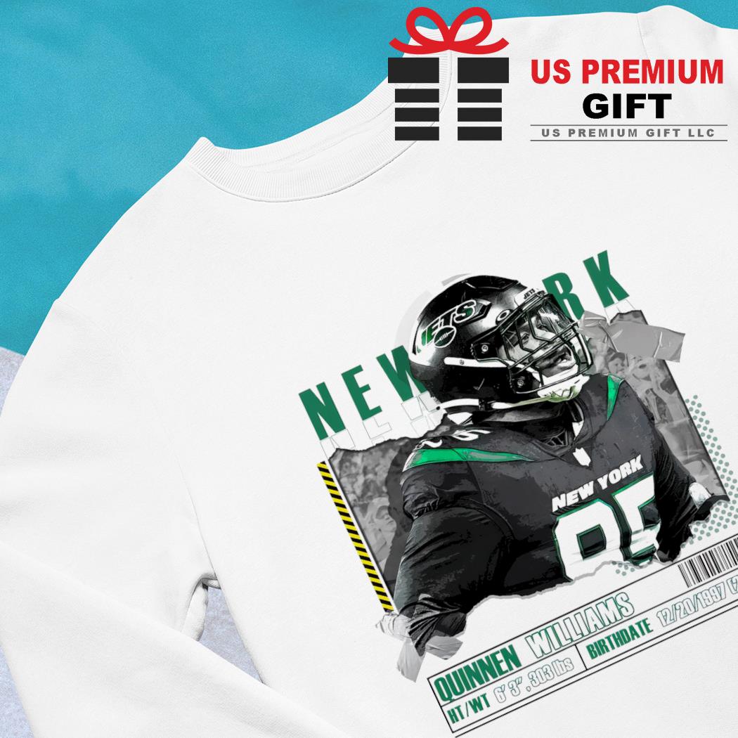 Quinnen Williams Shirt, New York Football Men's Cotton T-Shirt