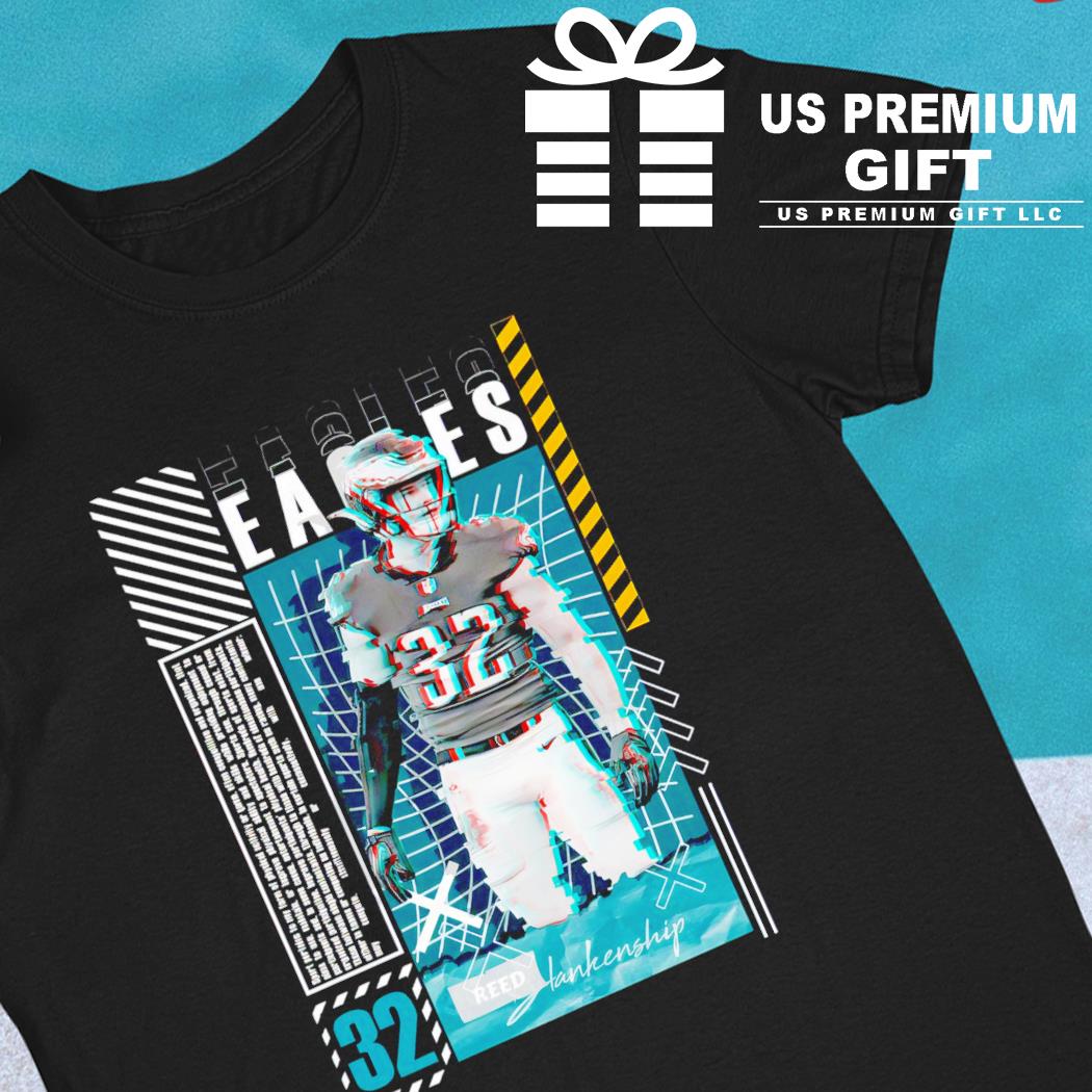 Reed Blankenship 32 Philadelphia Eagles football player glitch poster gift  shirt, hoodie, sweater, long sleeve and tank top