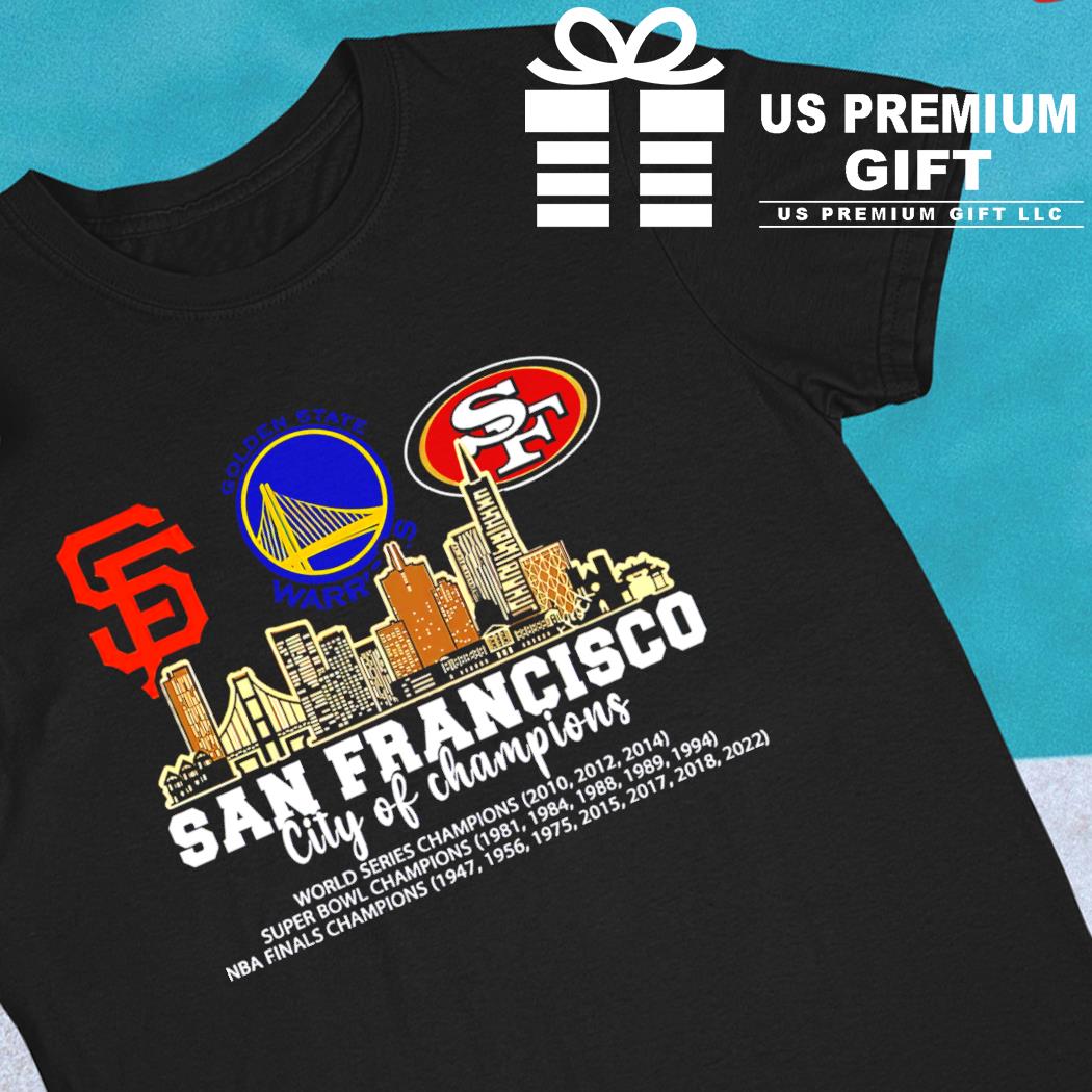 San Francisco 49ers San Francisco Giants Golden State Warriors logo shirt,  hoodie, sweater, long sleeve and tank top