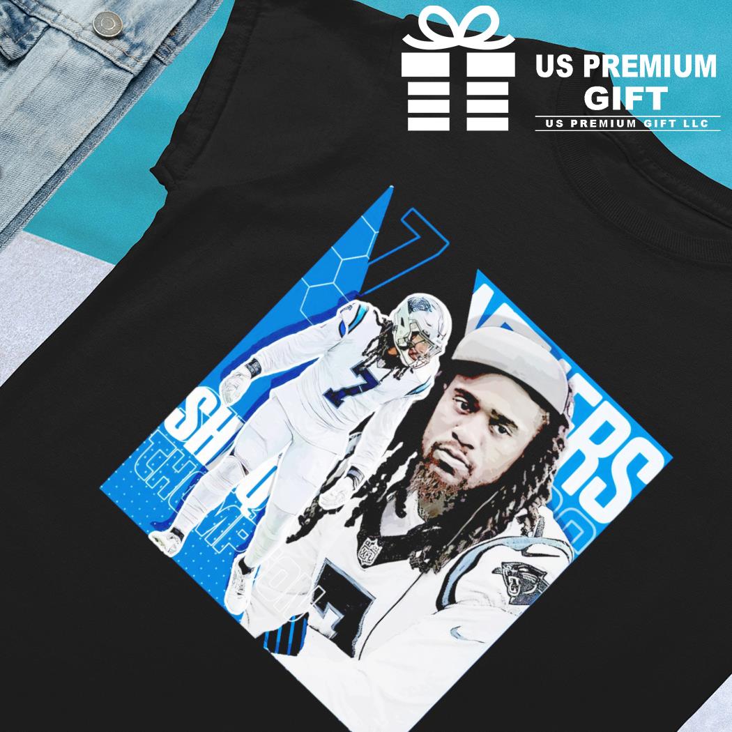 Shaq Thompson 7 Carolina Panthers football player poster gift shirt,  hoodie, sweater, long sleeve and tank top