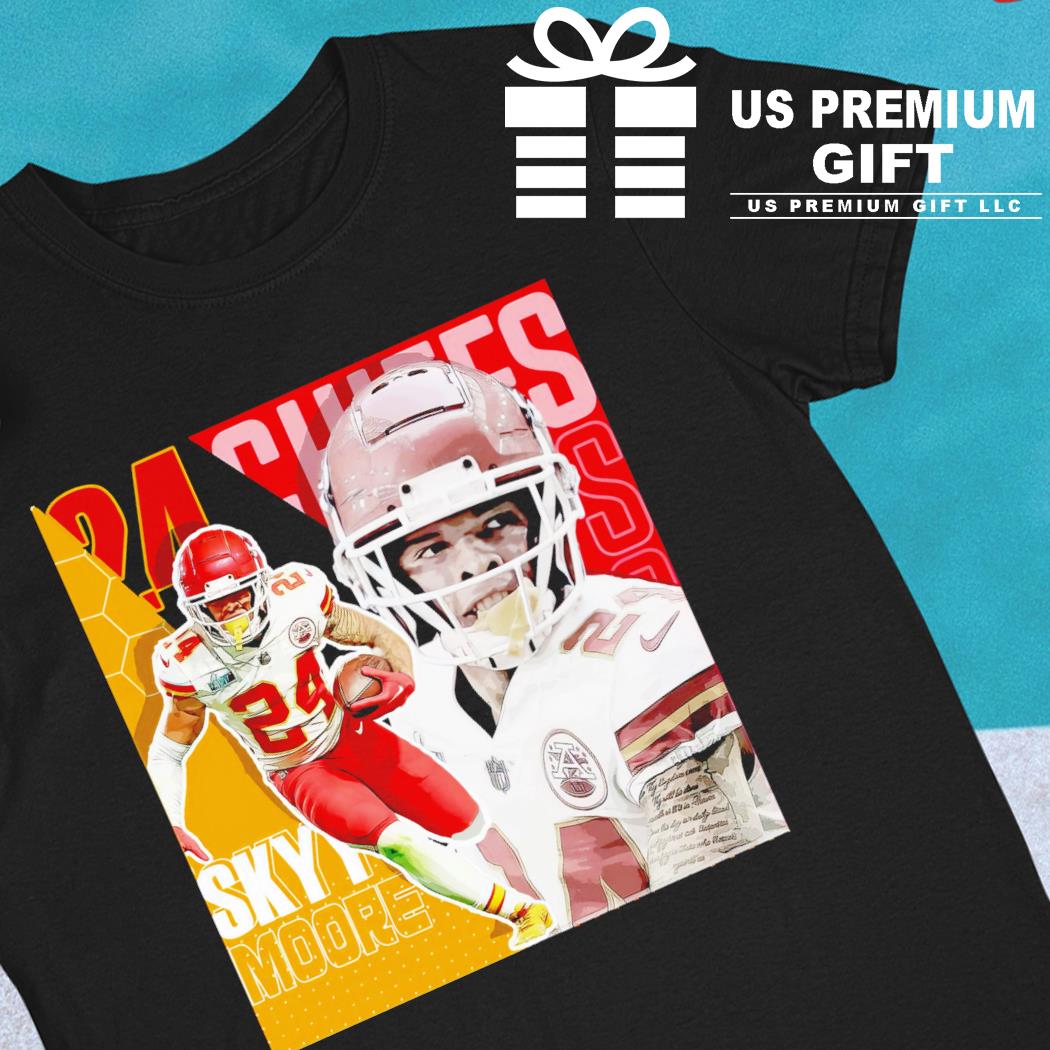 Official Kansas City Chiefs Skyy Moore 24 shirt, hoodie, sweater, long  sleeve and tank top