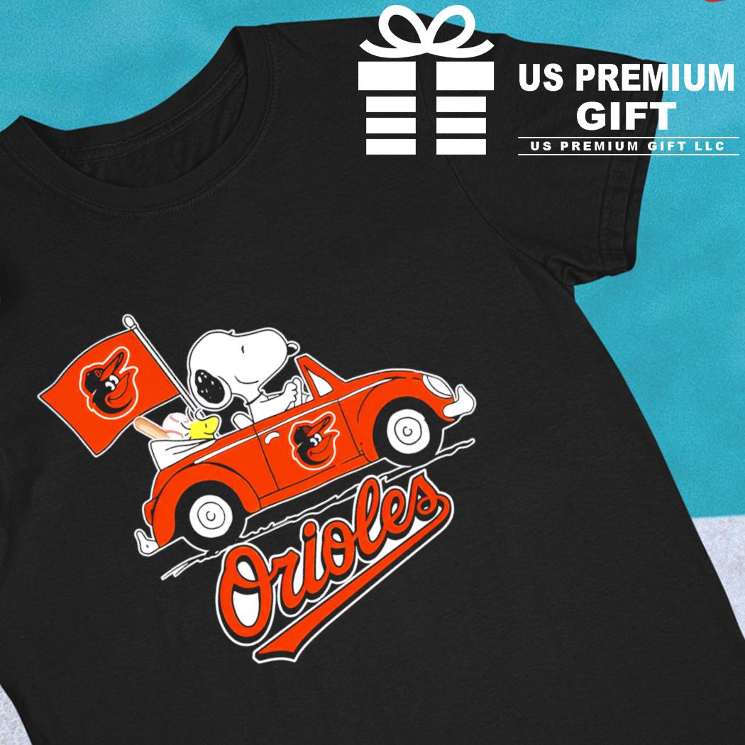 Baltimore Orioles MLB Baseball The Peanuts Movie Adorable Snoopy T Shirt -  Freedomdesign