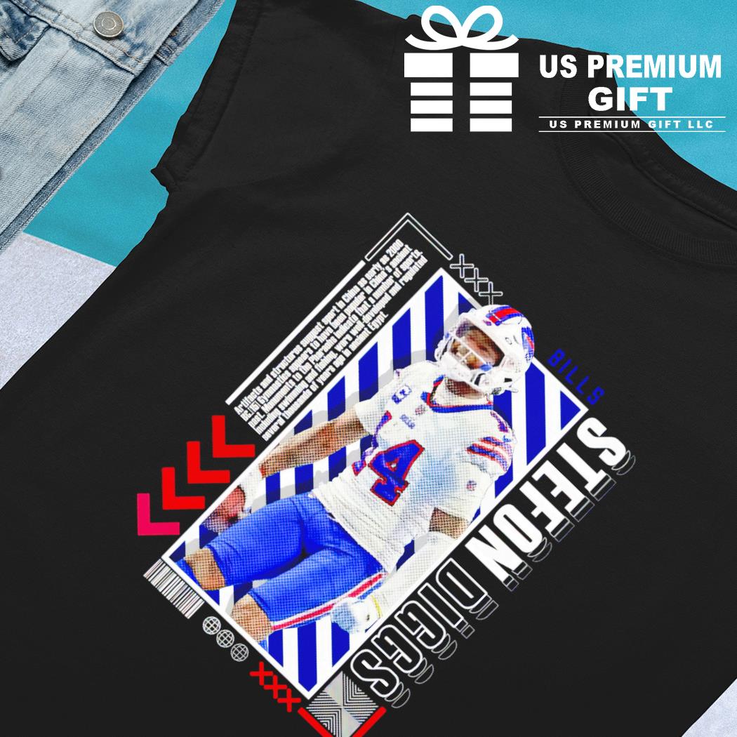 Stefon Diggs Shirt, Buffalo Football Men's Cotton T-Shirt