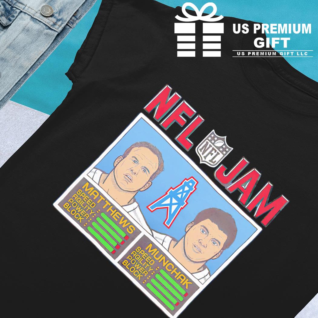 Tennessee Titans football Bruce Matthews Mike Munchak players NFL Jam  cartoon shirt, hoodie, sweater, long sleeve and tank top