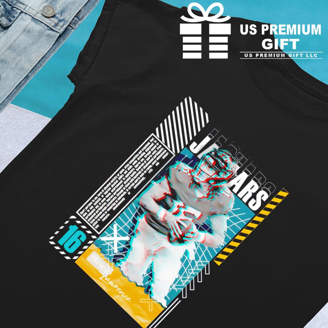 Jacksonville Jaguars Shirt Number 16 Trevor Lawrence - High