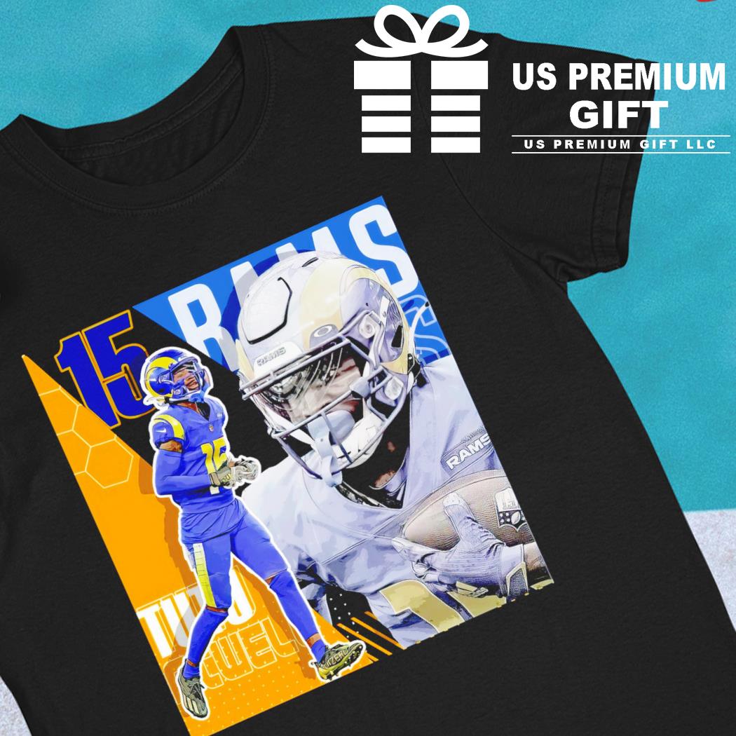 Tutu Atwell 15 Los Angeles Rams football player poster gift shirt