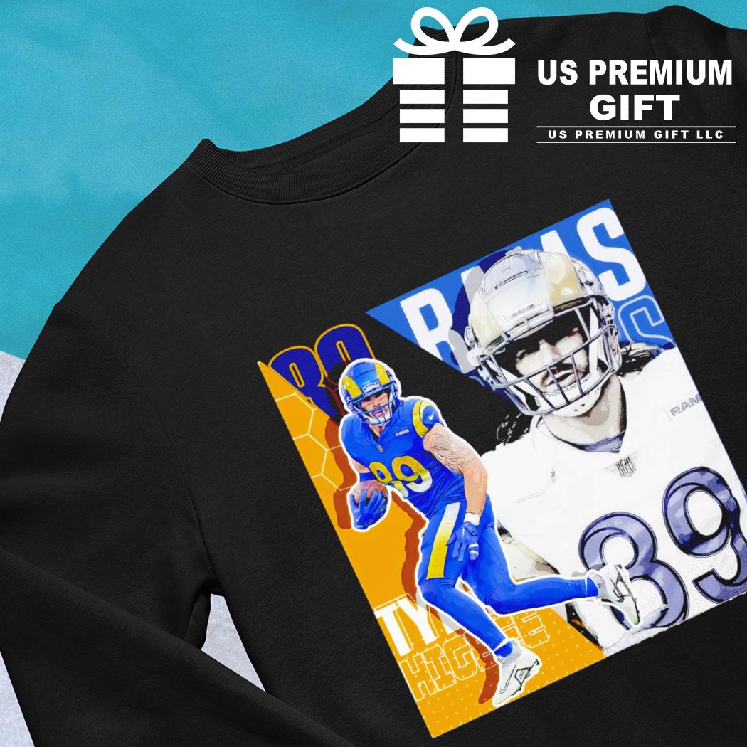 Tyler Higbee 39 Los Angeles Rams football player poster gift shirt, hoodie,  sweater, long sleeve and tank top