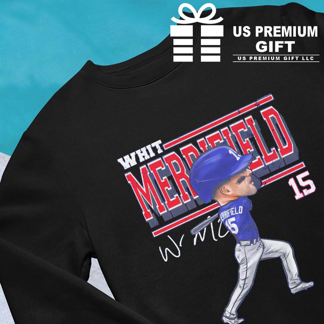 Whit Merrifield 15 Toronto Blue Jays football player signature draw poster  gift shirt, hoodie, sweater, long sleeve and tank top