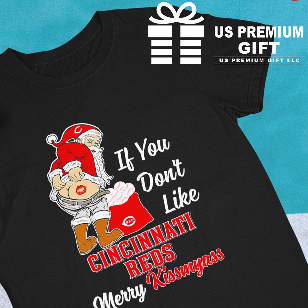 Santa If You Don't Like Cleveland Browns Merry Kissmyass 2023 Christmas T  Shirt