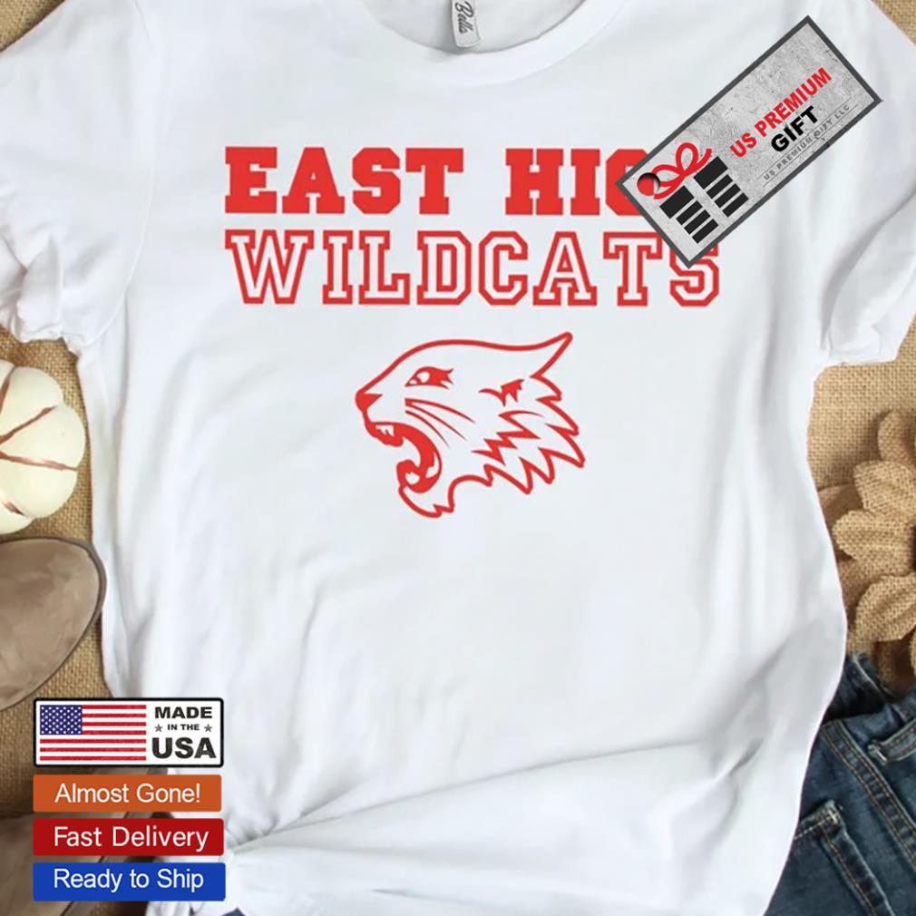 Disney High school musical the series Wildcat East High logo gift shirt,  hoodie, sweater, long sleeve and tank top