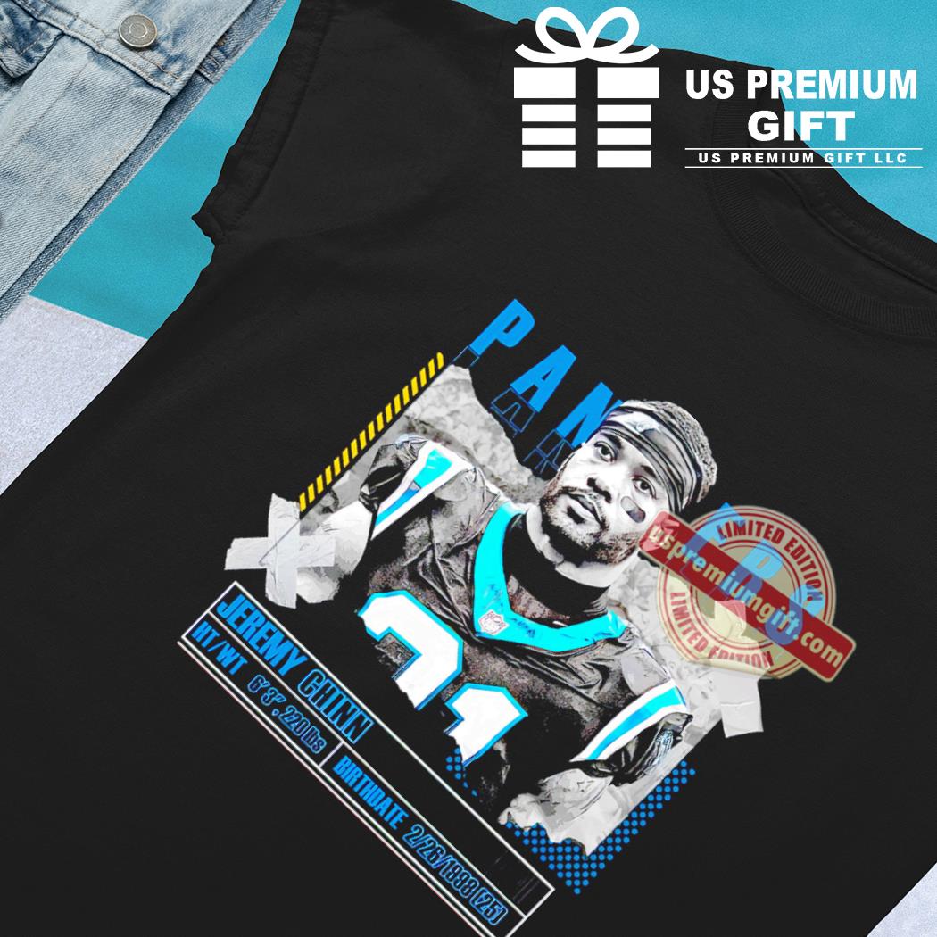 Shirts, Carolina Panthers Jeremy Chinn Blue Jersey