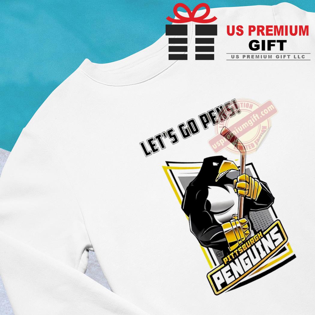 Let's go Pens Pittsburgh Penguins hockey team mascot sport shirt, hoodie,  sweater, long sleeve and tank top
