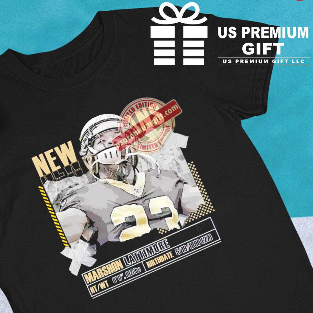 New Orleans Saints Marshon Lattimore Jerseys, Shirts, Apparel, Gear