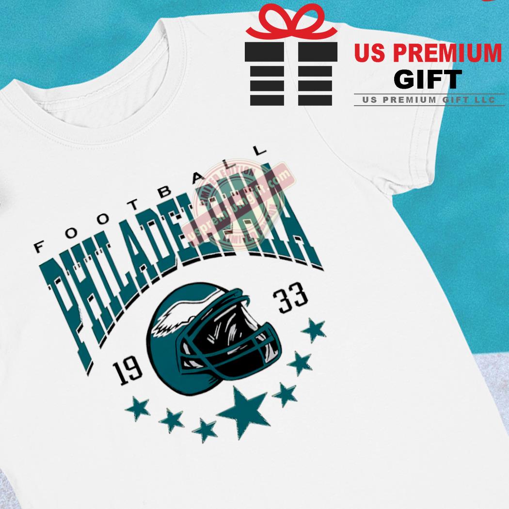 Vintage Football Team Philadelphia Eagles Established In 1933 T-Shirt -  Cruel Ball