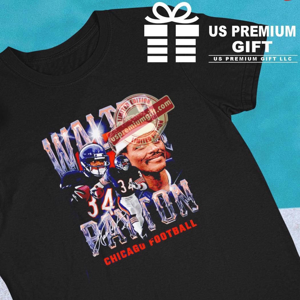 Official 34 years of walter payton American football 15 shirt, hoodie,  sweater, long sleeve and tank top