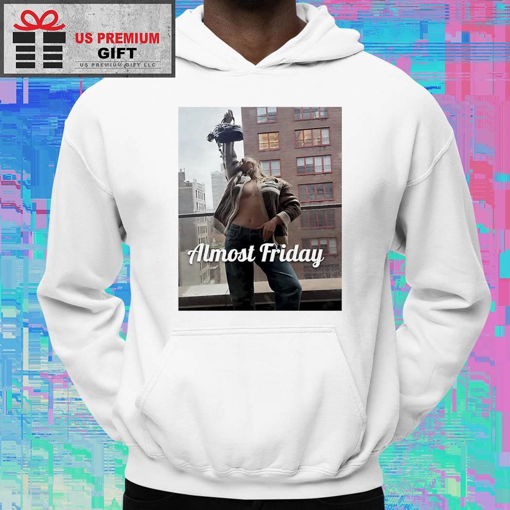 Almost Friday Sydney Sweeney handbag sexy hot girl shirt, hoodie, sweater,  long sleeve and tank top, image size:1050x1050