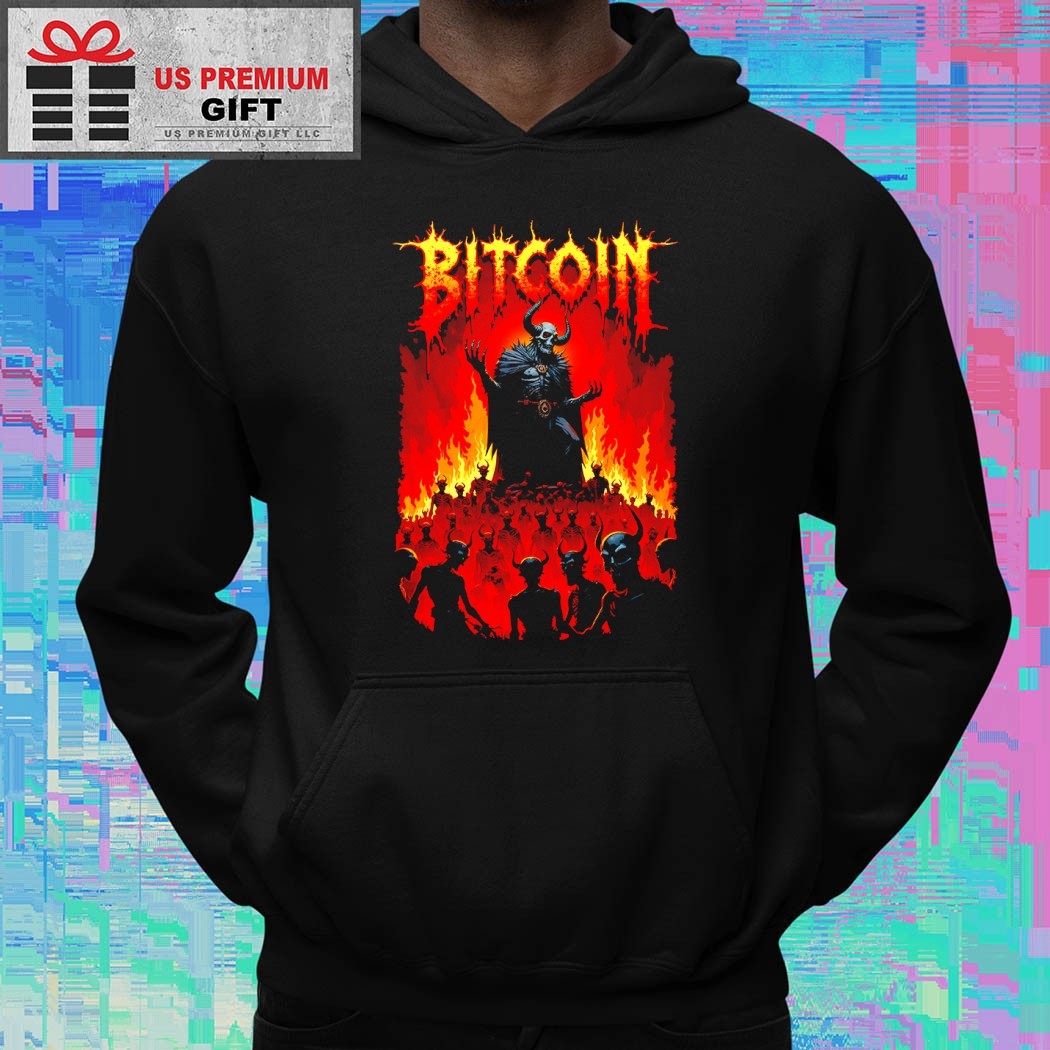 Bitcoin cult Lord of skeletons shirt, hoodie, sweater, long sleeve and tank  top