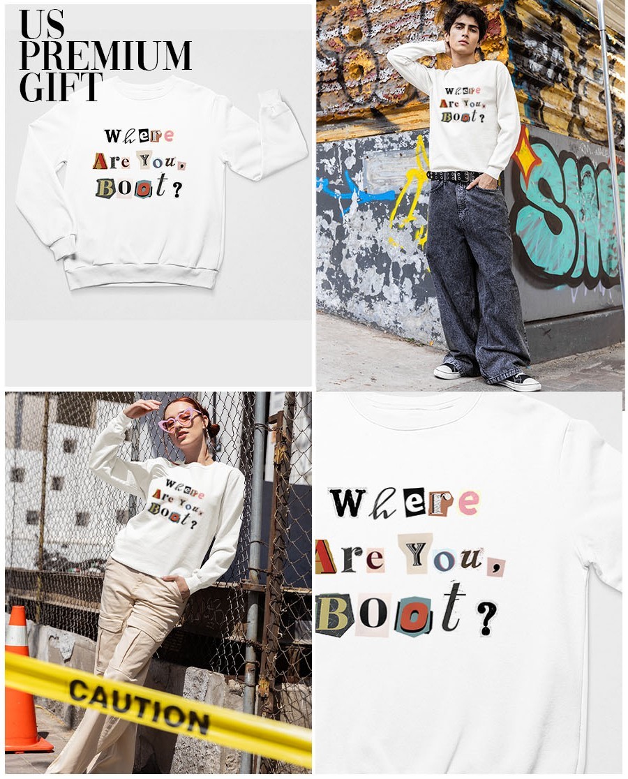 The Rookie where are you Boot text graphic shirt, hoodie, sweater, long ...