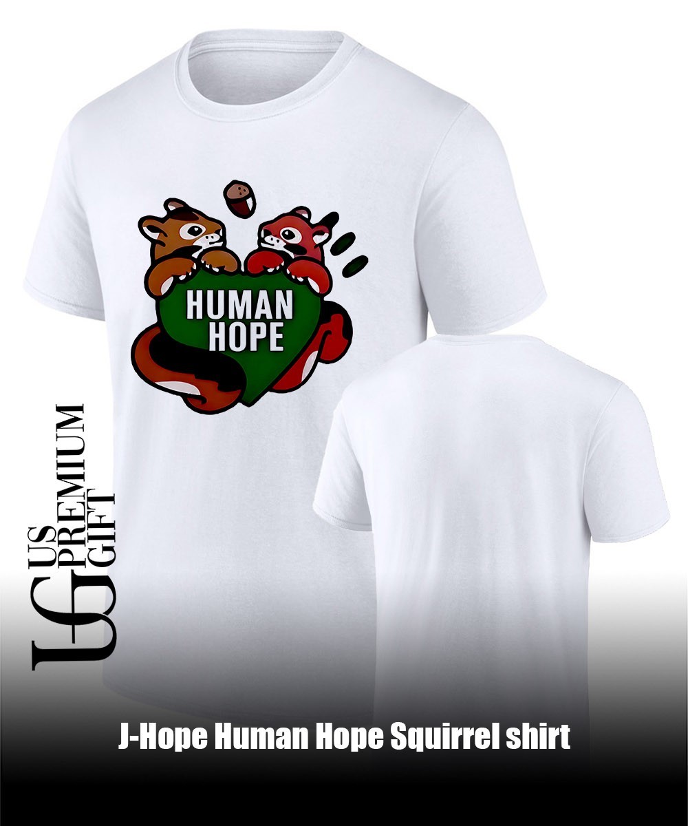 L HUMAN HOPE GRAPHIC T-SHIRT J-Hope Human Hope Shirt, merch, gear