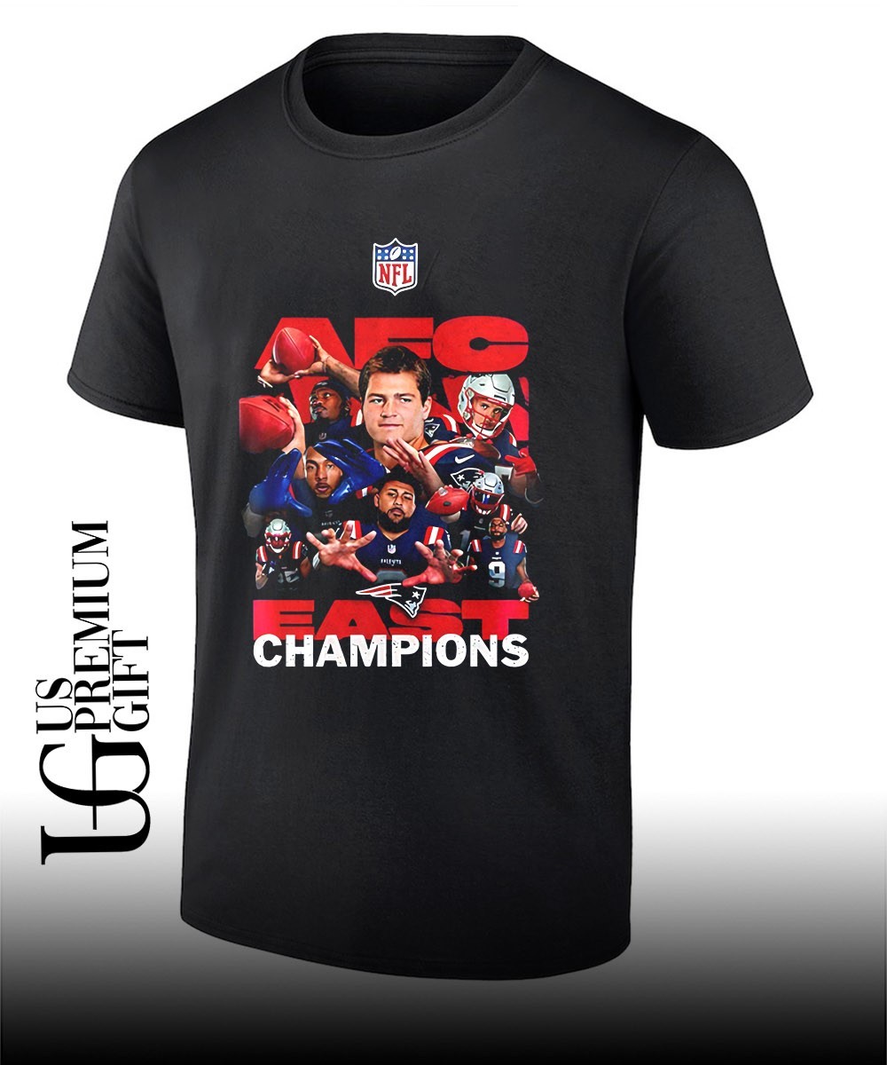 2025 AFC East Champions New England Patriots NFL shirt, hoodie