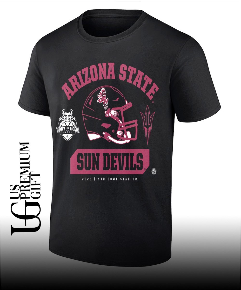 Arizona State Sun Devils Tony the Tiger Sun Bowl 2025 shirt