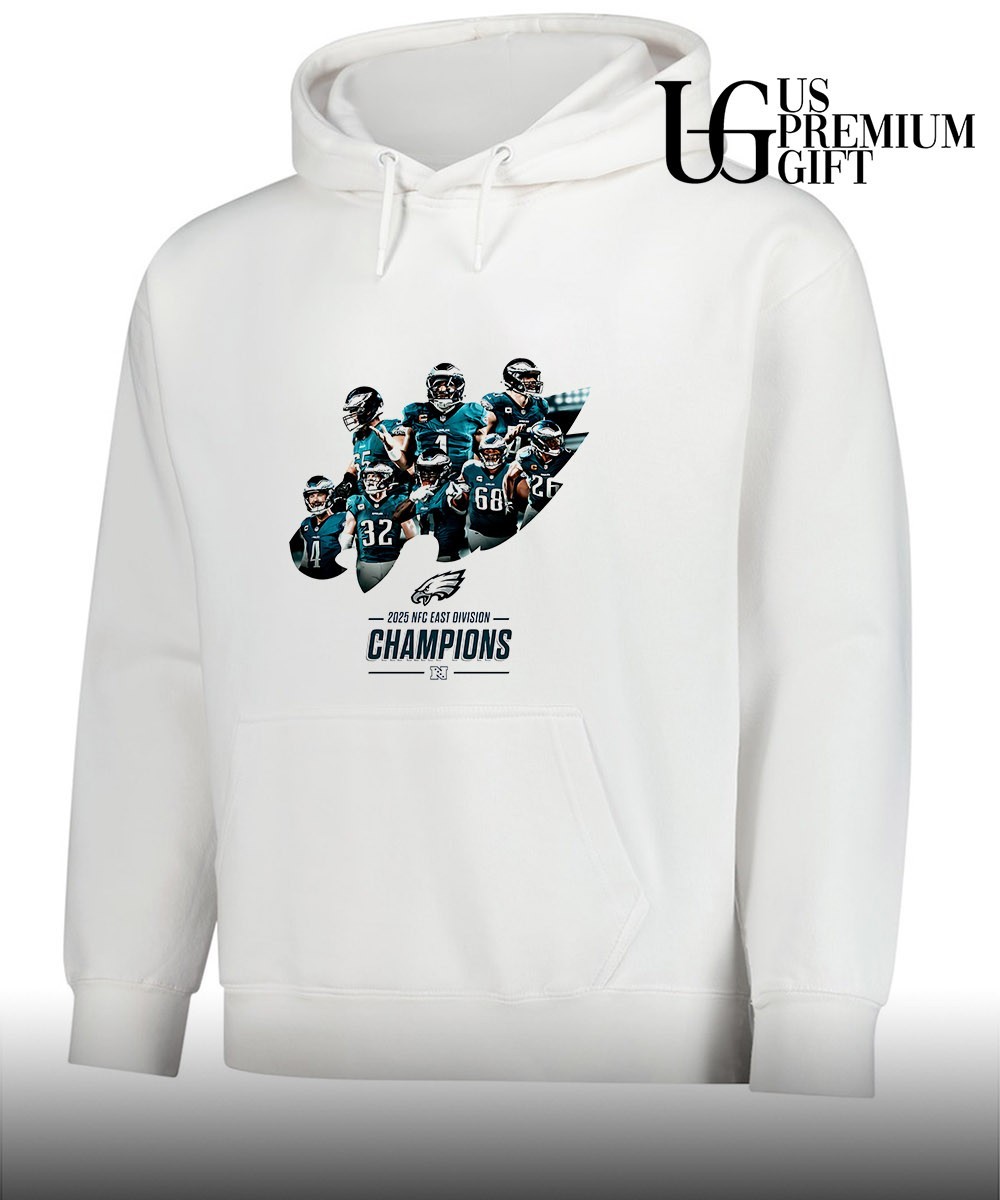 Back To Back NFC East Champions Philadelphia Eagles 2025 shirt