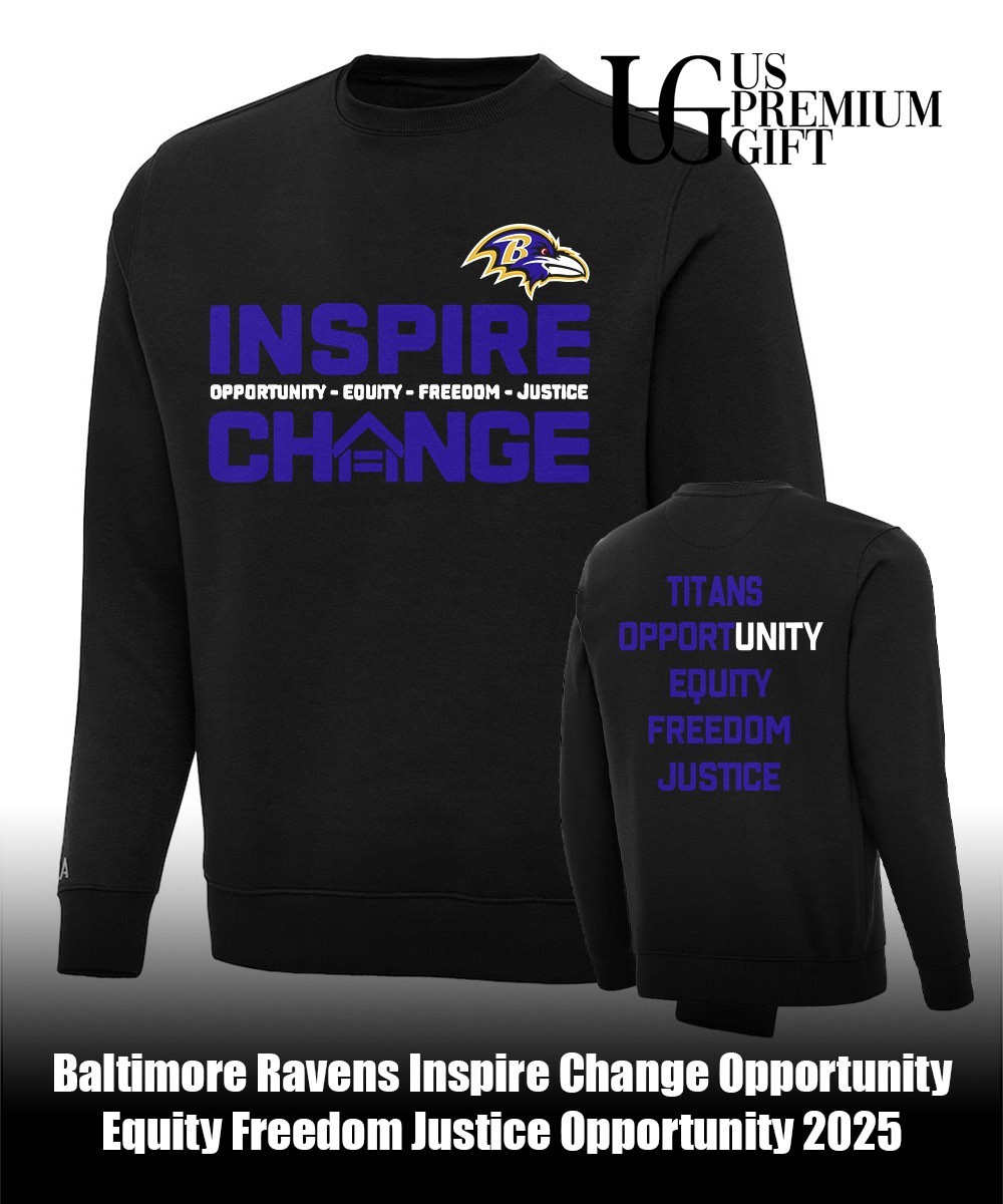 Baltimore Ravens Inspire Change Opportunity Equity Freedom Justice