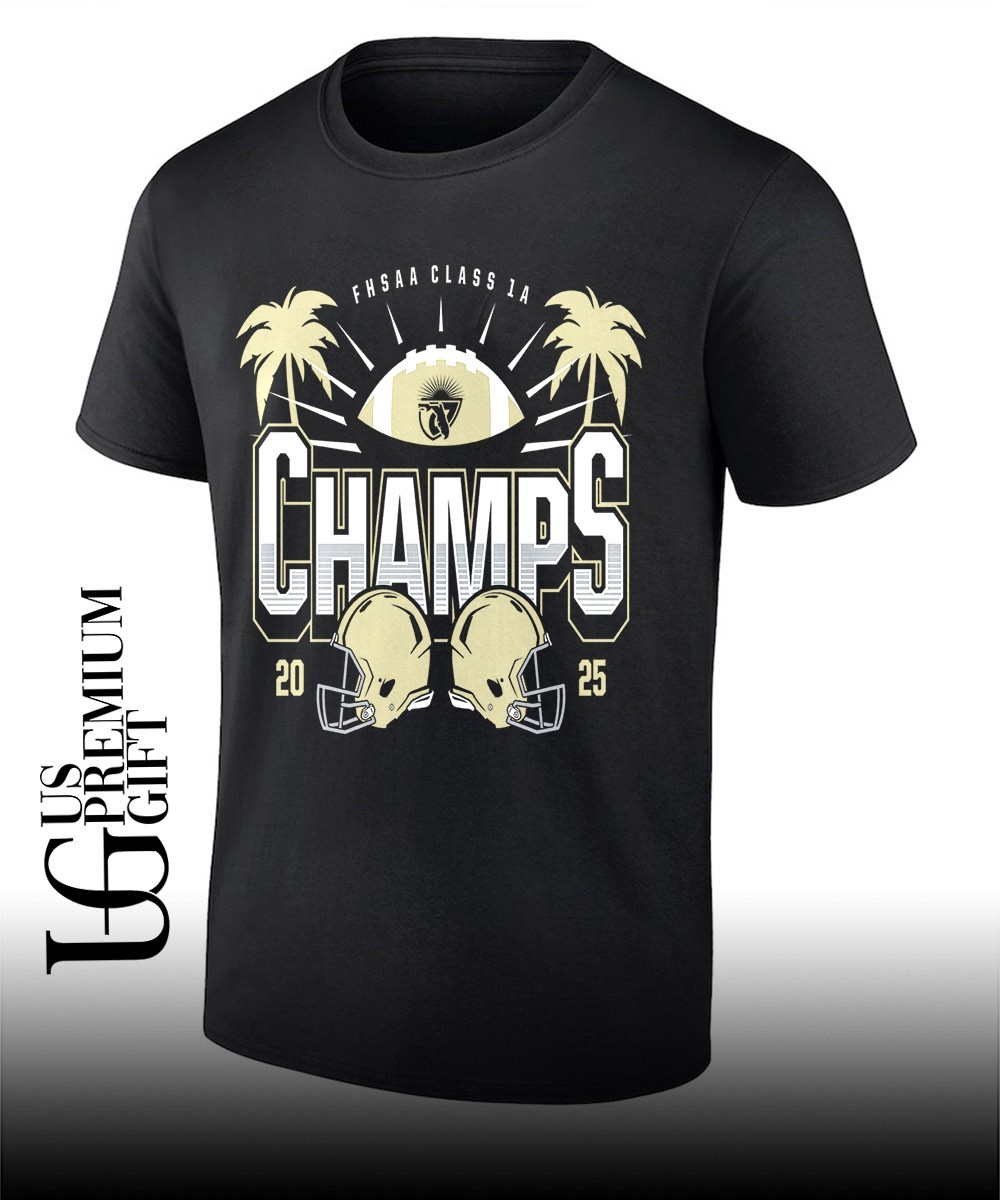 Cardinal Newman 2025 FHSAA Football 1A State Champions shirt