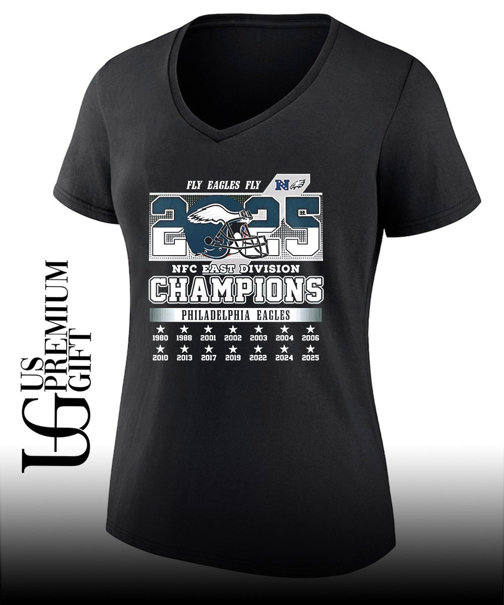 Fly Eagles Fly Philadelphia Eagles NFC East Champions 2025 shirt