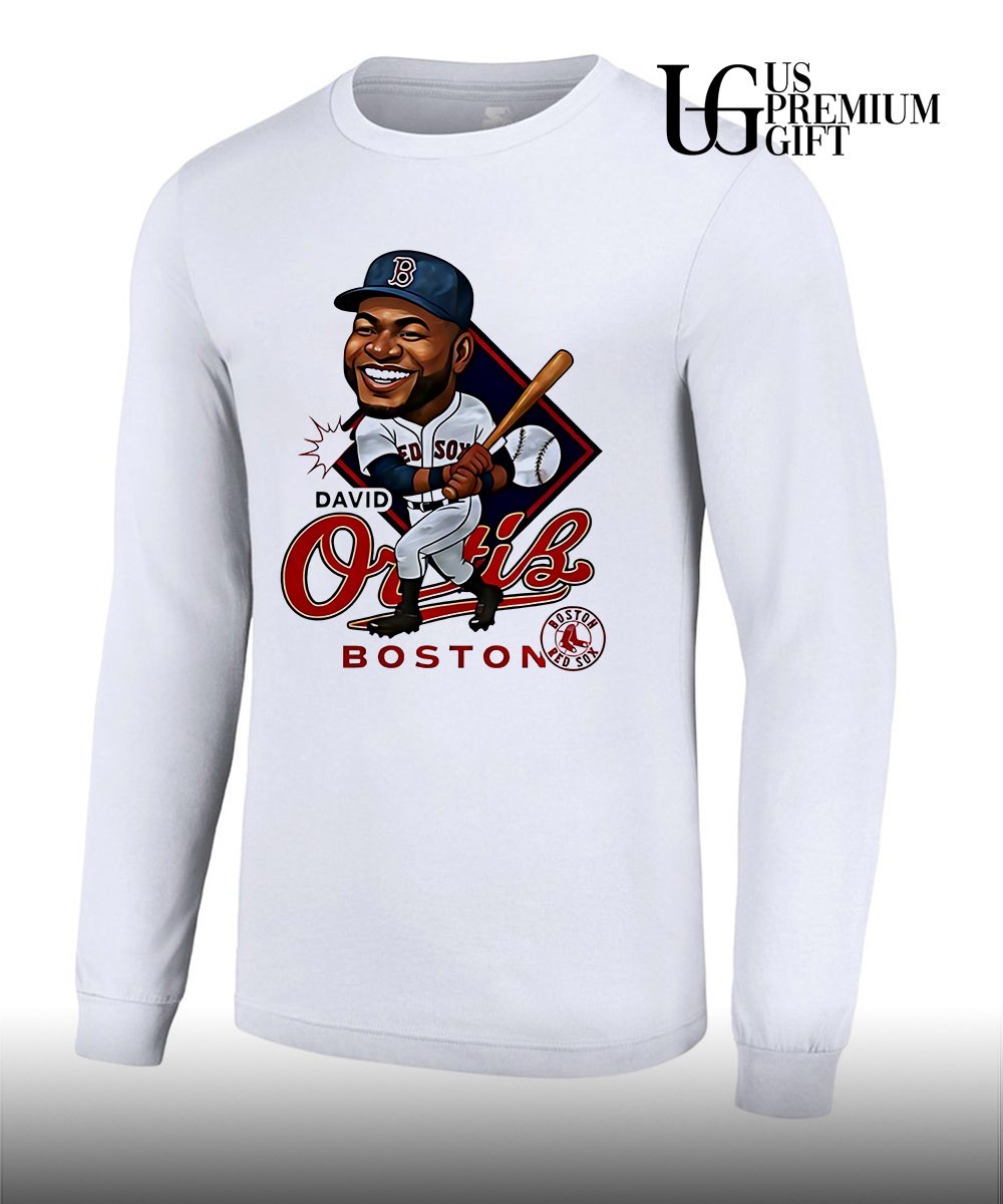David Ortiz Boston Redsox Legend caricature shirt, hoodie, sweater