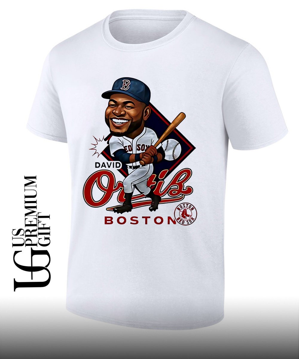 David Ortiz Boston Redsox Legend caricature shirt, hoodie, sweater